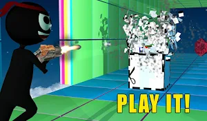 Stickman Run 4D - Fun Run Screenshot 3
