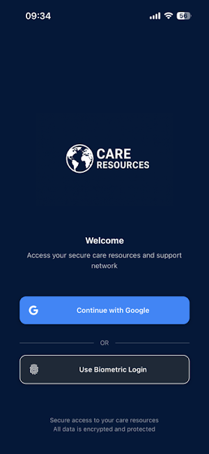Care Resources Screenshot 0