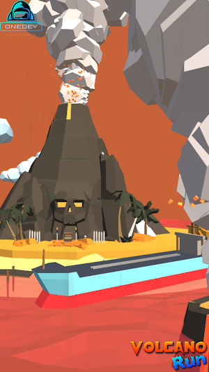 Volcano Run Larva Escape Screenshot 0