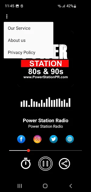 Power Station Radio Screenshot 0