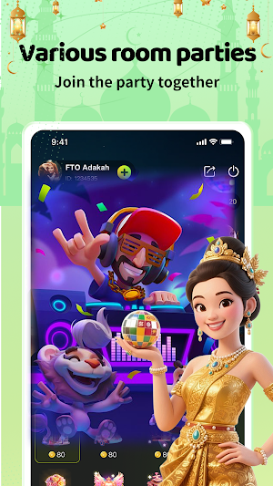 Mina-Voice Group Chat Rooms Screenshot 2