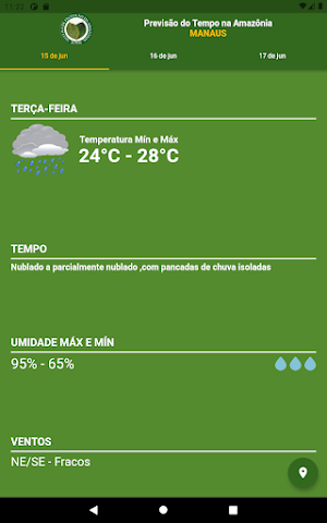 Previsão do Tempo na Amazônia - Censipam Screenshot 2