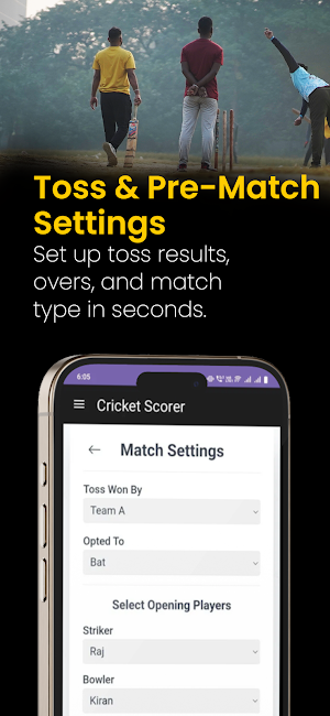 Gully Cricket Scorer Screenshot 3