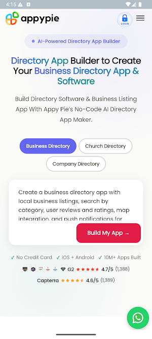 Directory App Builder Screenshot 0