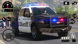 Police Car Driving Simulator 2020 Free Game Screenshot 0