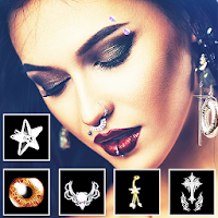 Piercing Photo Make up App : Boy and Girl Make up