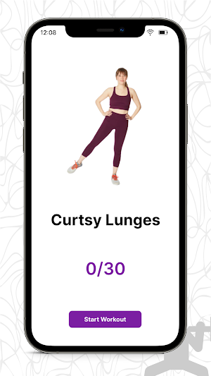 Leg Workout at Home Screenshot 3