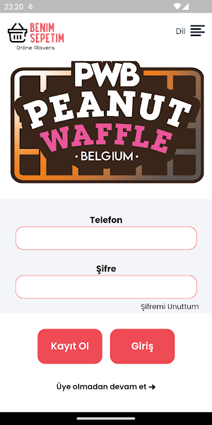 PEANUT WAFFLE Screenshot 0
