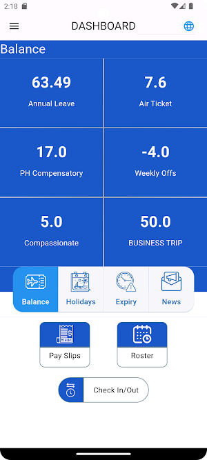 Web PayTRAX HRMS Screenshot 0