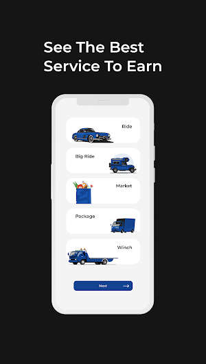 Captain ASK - Drive & Earn Screenshot 1