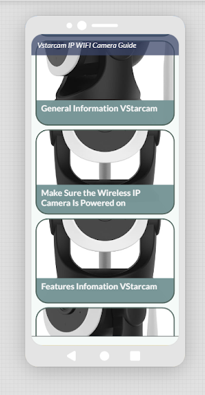 VStarcam WiFi IP Camera Hint Screenshot 3