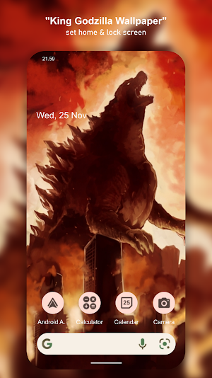 King Godzilla Wallpaper HD Screenshot 1