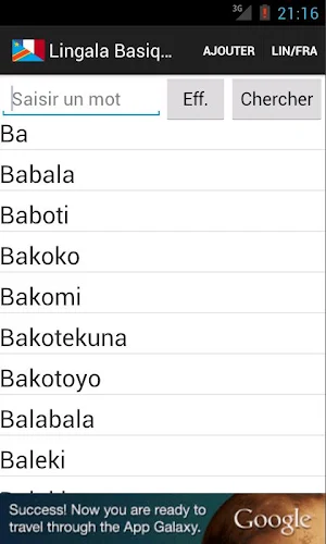 Lingala Basique Screenshot 0