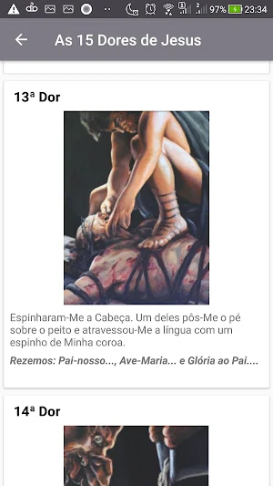 Devoção às 15 Dores de Jesus Screenshot 3