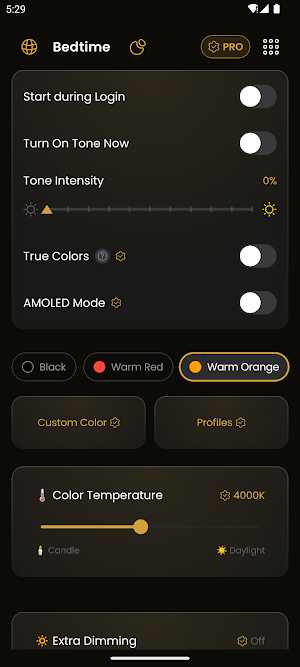 Night Screen Pro: Night Mode Screenshot 1