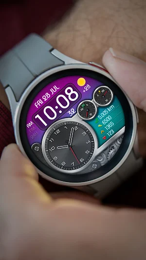 Hybrid UMINU URX102 Watch face screenshot 8