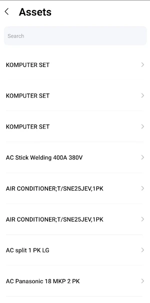 Asset Manager Screenshot 0