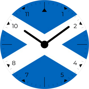 Scotland Analog Watch Face Screenshot 0