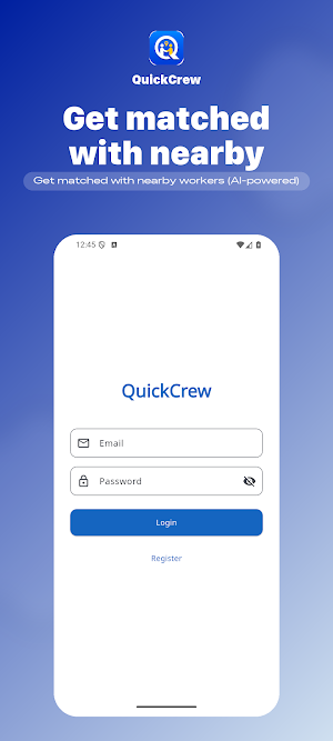 QuickCrew - Find Your Crew Screenshot 2