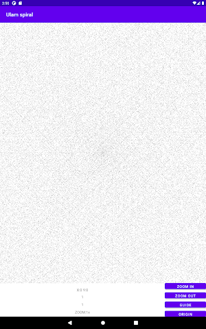 Ulam spiral Screenshot 3