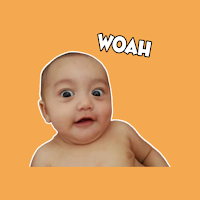 Cute Babies Animated Stickers