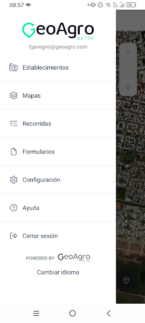 GeoAgro Field Screenshot 1