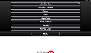 Michigan Downtown Association Screenshot 1