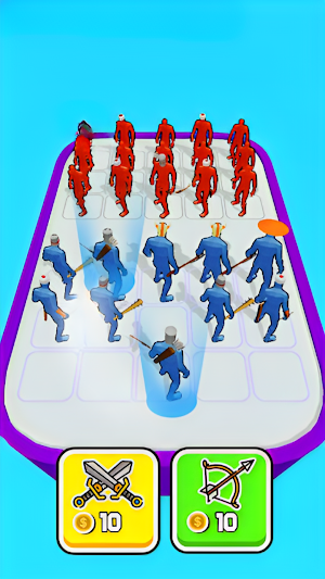 Merge Warriors Hero Battle Screenshot 1