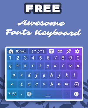 Amazing Fonts Keyboard Screenshot 0