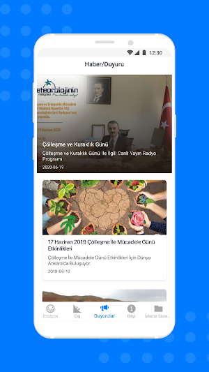 Erozyon ve Çığ Screenshot 1