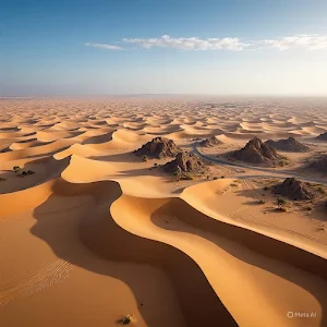 Aerial View Desert Wallpaper Screenshot 2