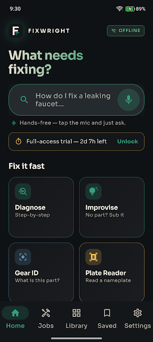 Fixwright: Offline Repair AI Screenshot 0