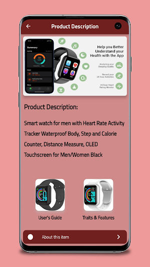 Smart Watch D20 Guide Screenshot 3