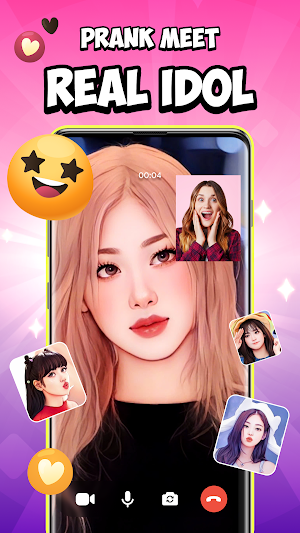 Idol Prank Call & Chat Prank Screenshot 1