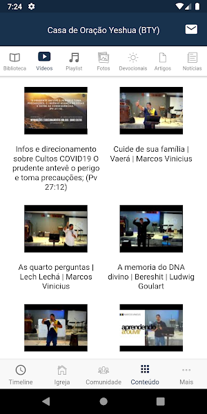 Ministério BTY Screenshot 3