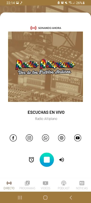 Radio Altiplano Screenshot 2
