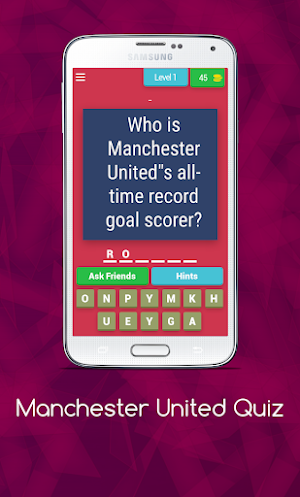 Manchester United Quiz Screenshot 0