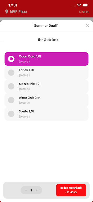 MVP Pizza Screenshot 2