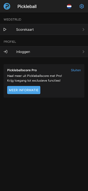 Pickleball Scores Screenshot 0