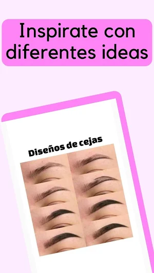 Diseña tus cejas paso a paso Screenshot 3