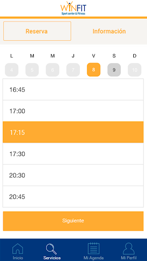 Winfit Chile Screenshot 2