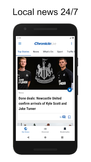 Newcastle Chronicle Screenshot 0