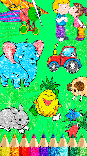 Animal Coloring Game offline 🦁🎨 Screenshot 0