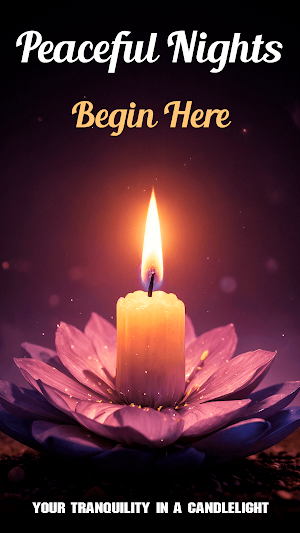 Candle Flame Meditation Relax Screenshot 0