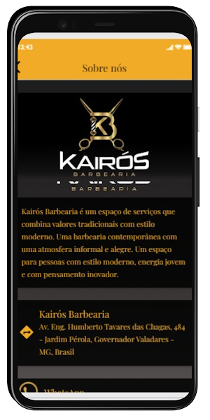 Kairós Barbearia Screenshot 0