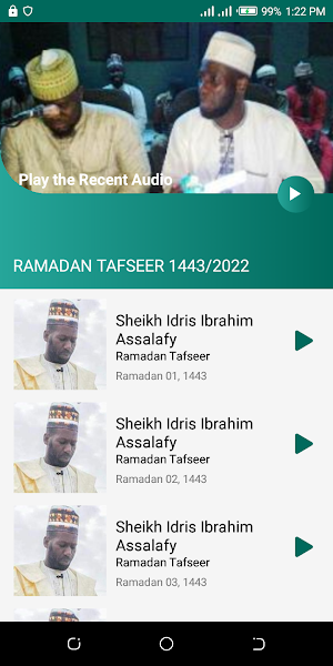 Tafseer 2022 - Sheikh Idris Screenshot 1
