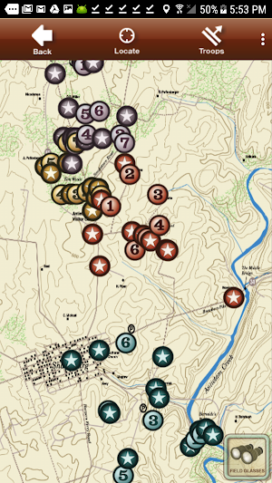 Antietam Battle App Screenshot 3