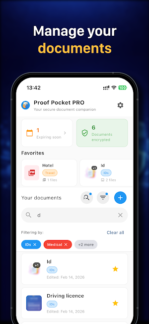 Proof Pocket - Document Vault Screenshot 1