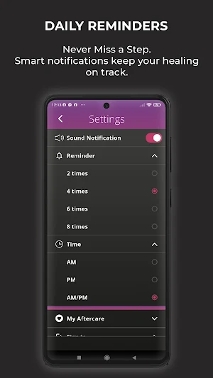 Start aftercare Screenshot 3