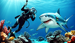 Shark Attack Games Offline Screenshot 0